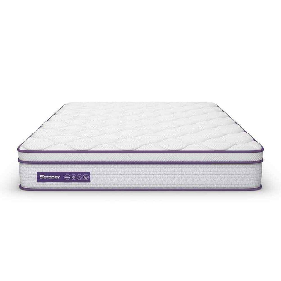 12"Medium Memory Foam 5Zone Hybrid Innerspring European Top Twin