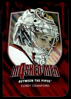 2011-12 In The Game Between Pipes Masked DIE CUT Corey Crawford #MM-13