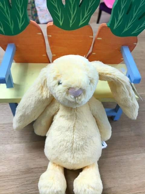 Jellycat Bashful Lemon Bunny Soft Toy Small 18cm for sale online | eBay