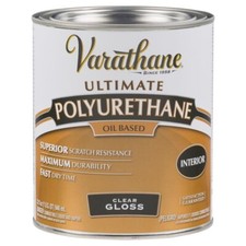 Varathane Premium Gloss Clear Oil-Based Polyurethane 1 qt