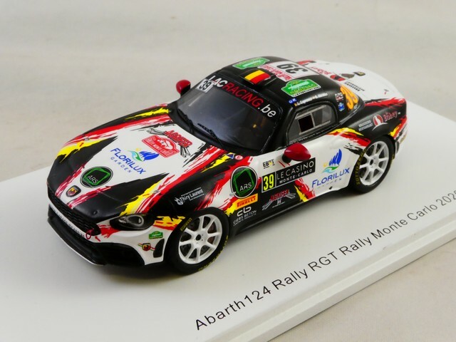MINIATURE VOITURE RALLY auto 1:43 Ixo Fiat Abarth 124 Rgt Rallye Montecarlo 2022 EUR 48,99 - FR