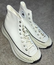 110 Converse Men 8/8.5 Women 9.5/10 Chuck 70 AT-CX Chunky White Platform Shoes