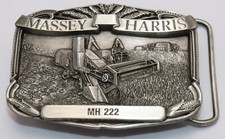 1986 Massey Harris MH 222 Combine Belt Buckle 741 of 5000 Iowa Premium  Special