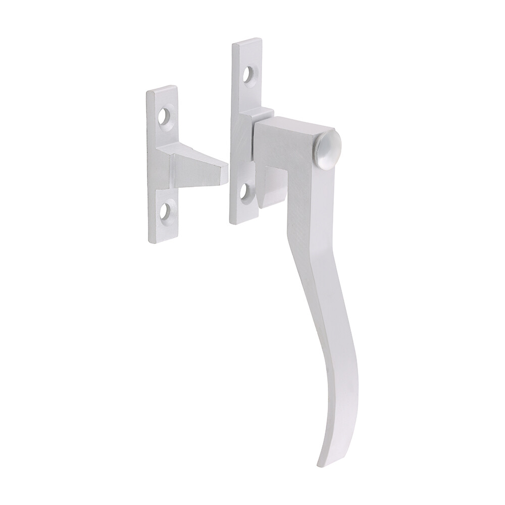 Timco Wedge Pattern Casement Fastener Windows Satin Anodised Aluminium 100mm Bag