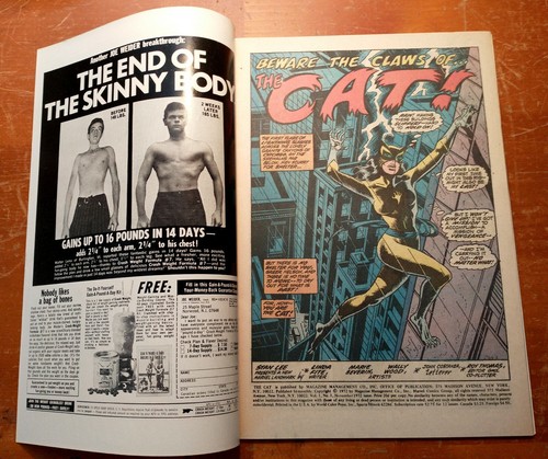 BeWaRe the CLaWS of the CaT #1 from 1972 WaLLY WooD & MaRie SeVeRiN art - Picture 4 of 10