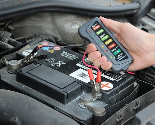 Cartman 12 Volt LED Gigital Battery/Alternator Tester - Picture 2 of 7