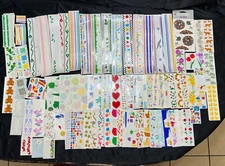 Large Lot Mrs. Grossman’s Stickers Some Vintage 12” + More some rare HTF