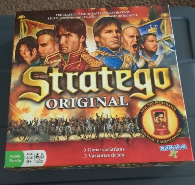 Stratego Original Battlefield Strategy Board Game, 3 Game Variations