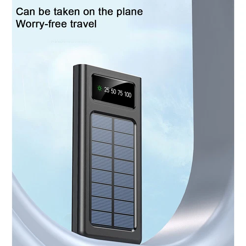 3000000mAh 4 USB Portable Charger Solar Power Bank For Cell Phone - Picture 11 of 12