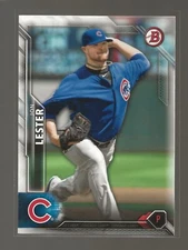 2016 Bowman Jon Lester Chicago Cubs (#17)