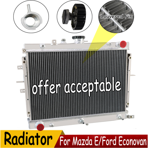 3rows Radiator for 84-06 Mazda E Series 2.0L FE;99-06 Ford EconoVan 1 ...