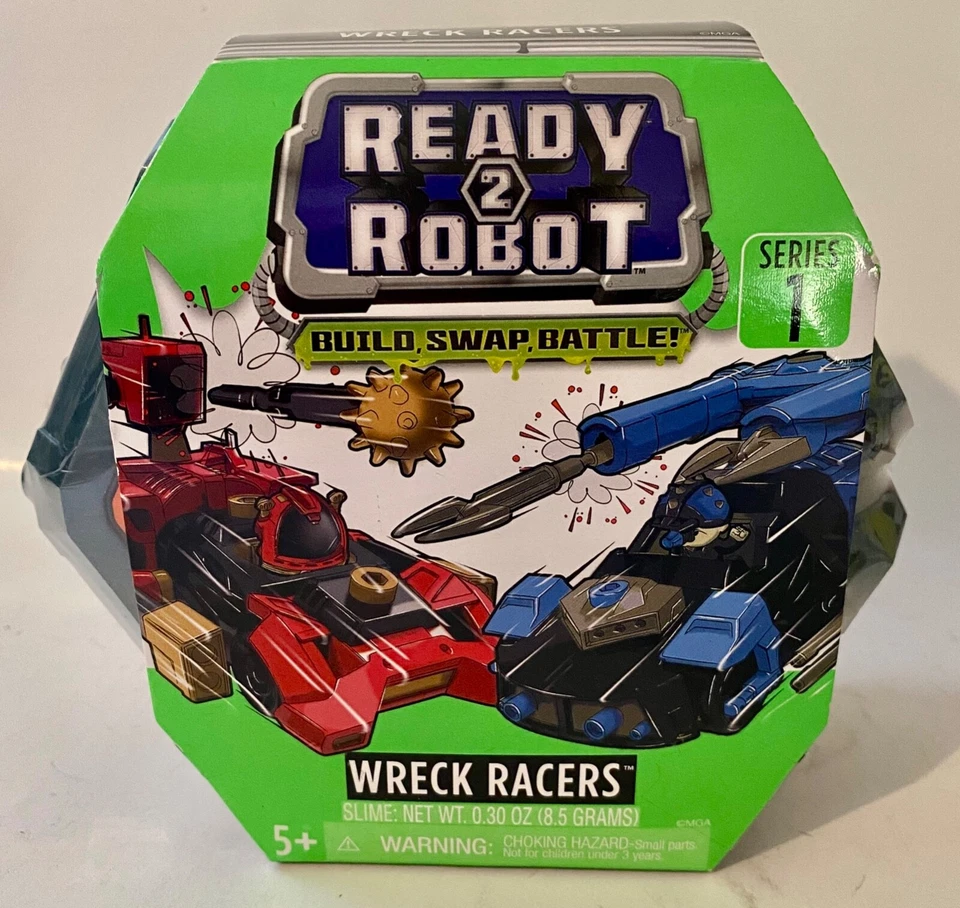 Ready2Robot Series 1 WRECK RACERS Robot Vehicles W/ Slime NEW Bash & Crash Fun! - Image 2 of 4