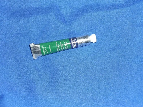 WINSOR & NEWTON COTMAN WaterColours Paint Tube 0.27 OZ Hooker's Green Dark 312 - 第 1/2 張圖片