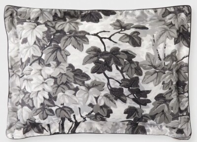 Zoffany Richmond Park Pillow Sham 400 Thread Egyptian Cotton Charcoal Grey King
