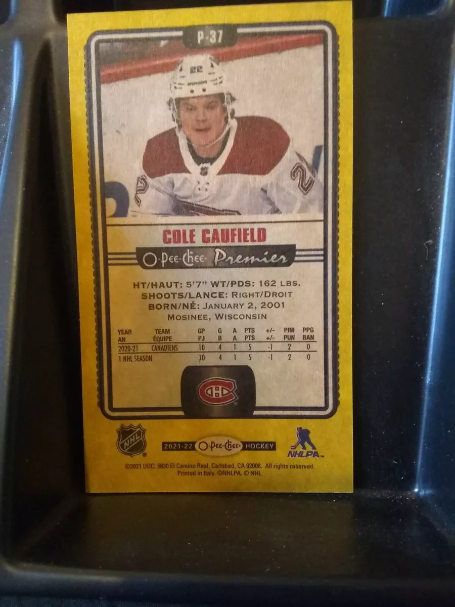 Youth Montreal Canadiens Cole Caufield #22 Retro Reverse Special Editi - Pro League Sports Collectibles Inc.