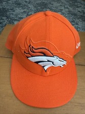 Denver Broncos NFL New Era 59Fifty Fitted Hat Cap 7 1/2 Orange/Blue NWT