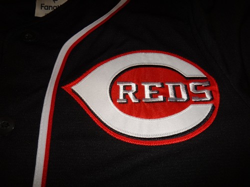 NWT Cincinnati Reds Fanatics Men's Big & Tall Short Sleeve Button-Up Jersey - Picture 3 of 4