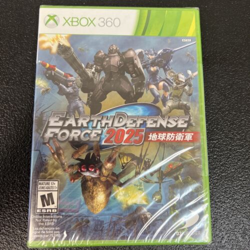 Jogo Xbox 360 Raro Earth Defense Force 2025 Usado Orginal - Power