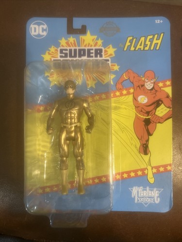 DC Super Powers GOLD EDITION Flash 40TH Anniversary Edition McFarlane Toys