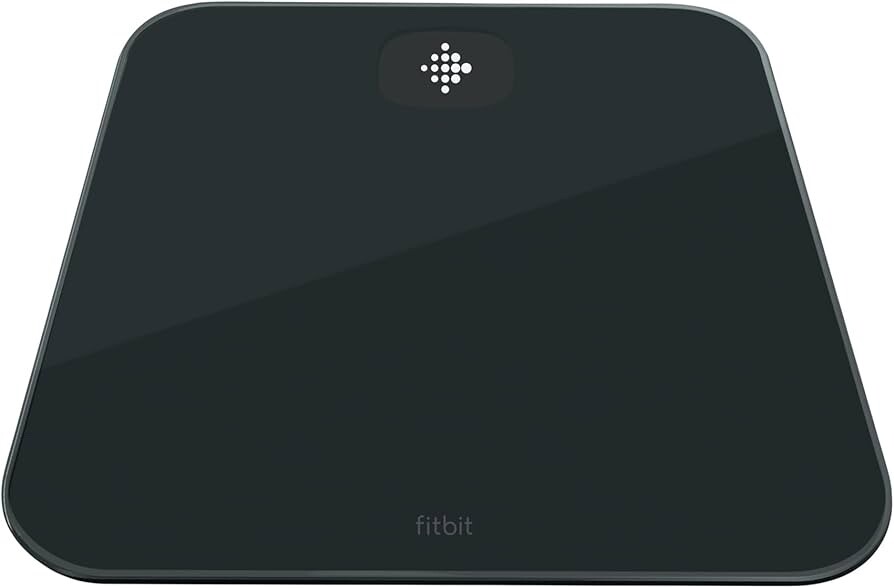 Fitbit Aria Air Smart Scale LCD Black Bluetooth Weighing Weigh Bathroom  Scales
