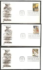 US SC # 1489-1498 Postal People FDC. 10 Covers Set. Artcraft Cachet.