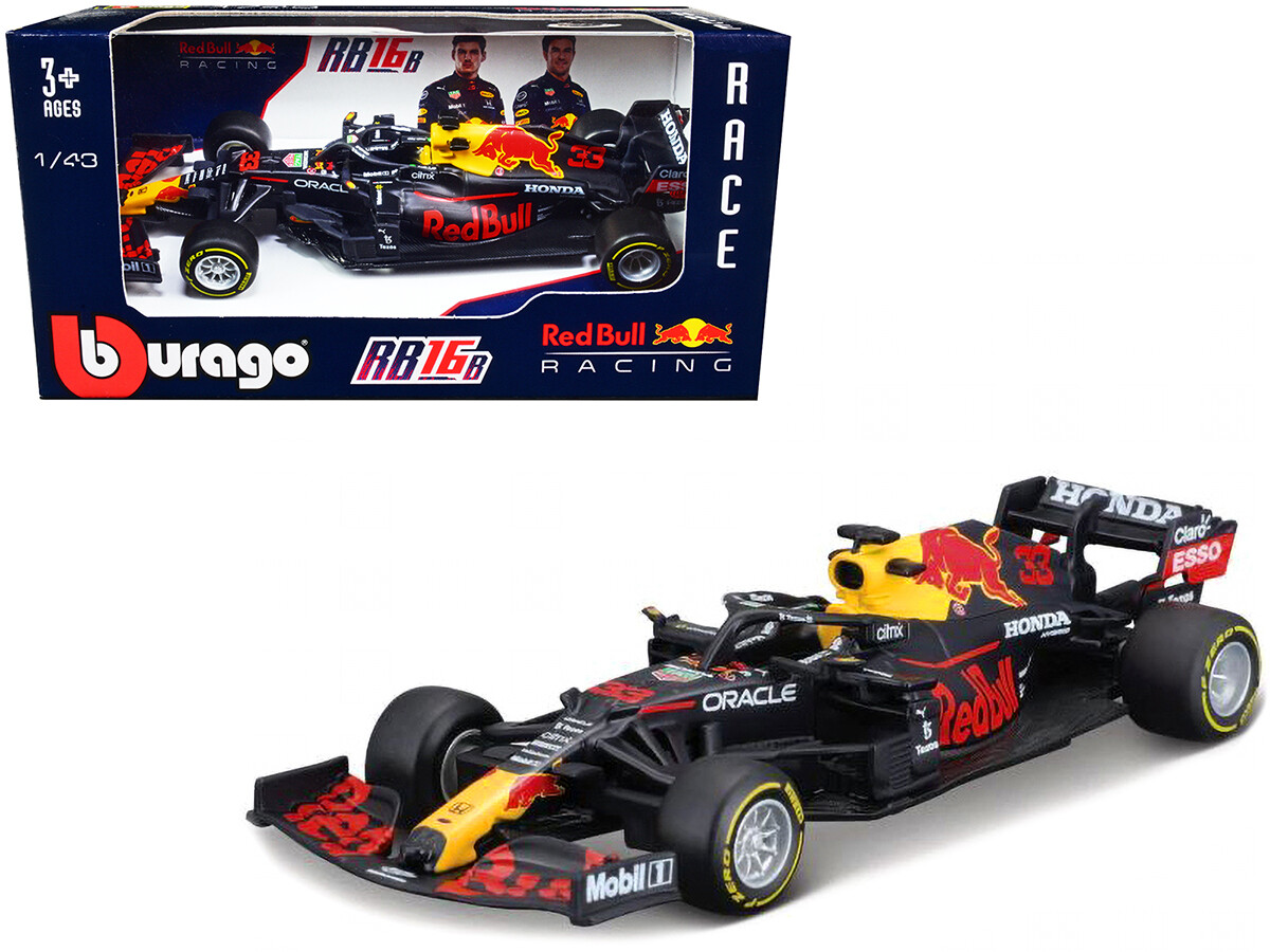 ミニカー Red Bull Racing Honda RB16B No.33 1/43 Honda RB16B #33 Max Verstappen Formula One F1 Red Bull Racing 2021