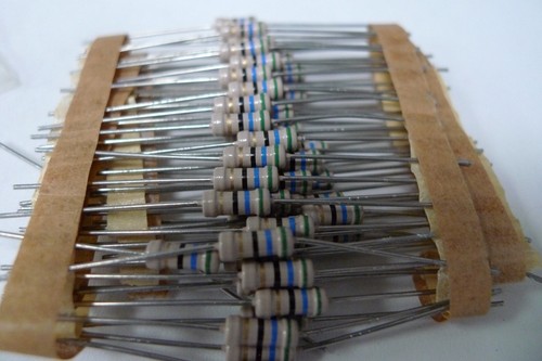 Resistor Metal Film Philips 5% X5 Off Original Vintage Resistors Drop Down Menu - Picture 145 of 657