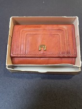 NIB VINTAGE BARONET COGNAC LEATHER 6 KEY CASE, HOLDER/FOB