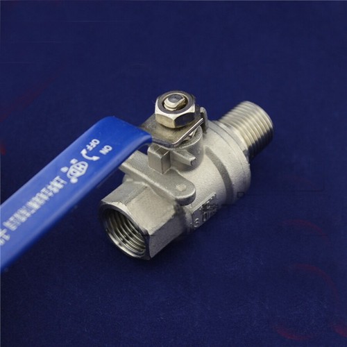 1/4" 1/2" 3/4" BSPT Female-Male 304 Stainless 2-Piece Type Ball Valve Full Port - Picture 28 of 39