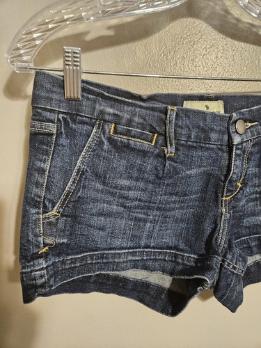 Abercrombie and Fitch jeansblaue Damenjeans Shorts Größe 4 - Bild 4 von 10