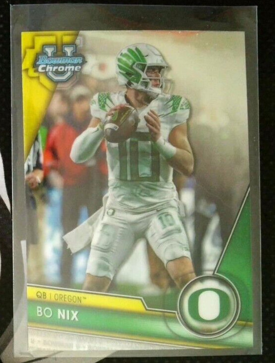 2023 Bowman Chrome University Sapphire BO NIX Base OREGON DUCKS