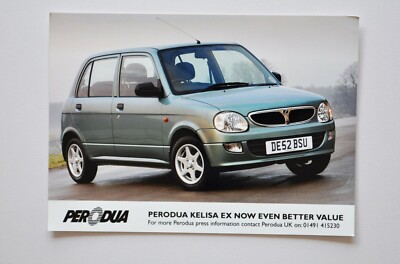 Car Press Photo - Perodua Kelisa EX - Front / Side View