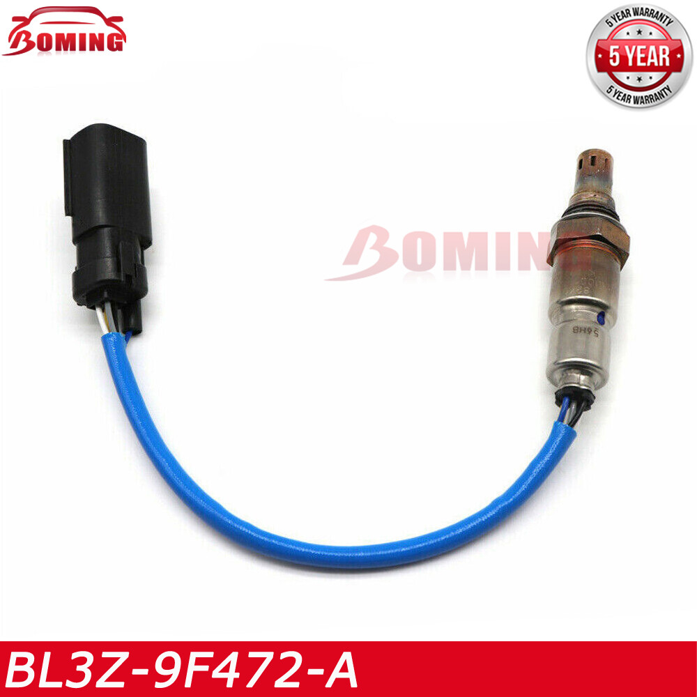 KUNIO Custodia per chiave auto, adatta per Ford Mondeo Mustang Explorer EcoSport S-Max Ranger Fiesta F150 F250 TPU texture pelle portachiavi portachiavi 3 tasti blu