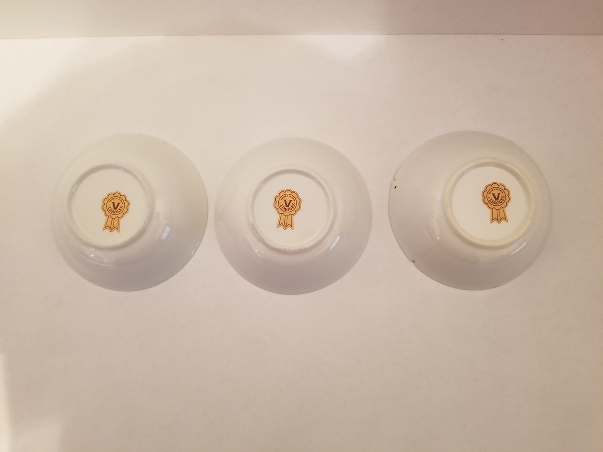 VINTAGE LIMOGES DECOR A LA MAIN SMALL BOWL FLORAL DESIGN VINTAGE LIMOGES DECOR A LA MAIN SMALL BOWL FLORAL DESIGN