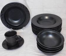 Pfaltzgraff Midnight Sun DINNER PLATE SOUP or CEREAL BOWL or CUP & SAUCER U pick