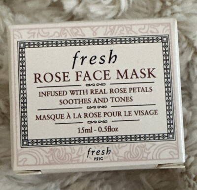 Fresh Rose Face Mask .5oz/15ml New In Box