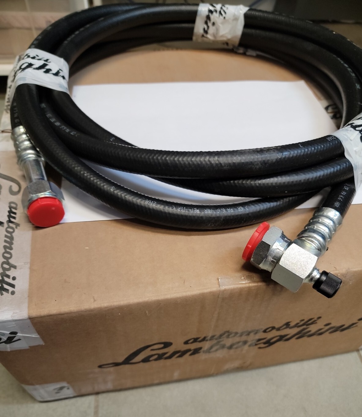 Lamborghini Diablo Air Conditioning Evaporator/Compressor Pipe  Part # 004530167