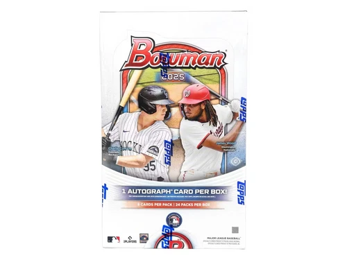 2025 BOWMAN MLB BASEBALL HOBBY BOX - BRAND NEW - FAST FREE SHIPPING 🔥🔥🔥