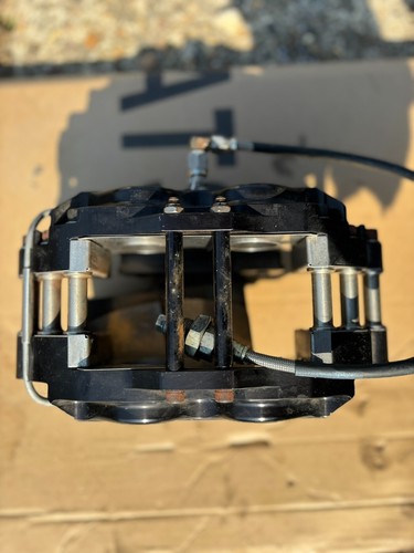 BREMSPORT 4 POT ALLY CALIPER 330mm CURVED VANE COMPETE BRAKE KIT - PUG/CITROEN - Picture 7 of 13