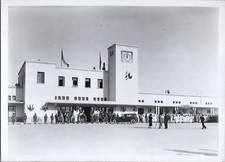 Maroc, Oujda, Vue de la gare, Vintage print, circa 1900 Tirage vintage print lég