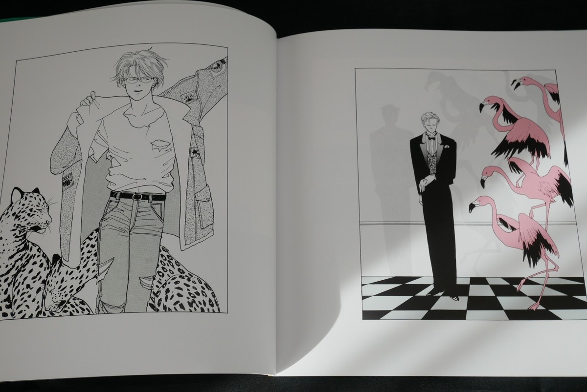 【初版本】BANANA FISH ART BOOK Banana Fish Akimi Yoshida Illustration Art Book Angel Eyes