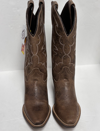 Rawhide By Abilene Women's Western Boots Earthbrown Size 8 NIB #5029