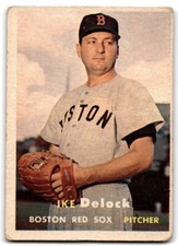 1957 Topps Ike Delock Boston Red Sox #63