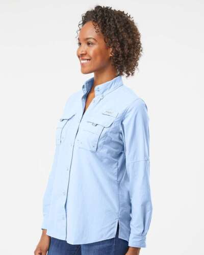 Camicia Columbia donna PFG Bahama manica lunga 212474 XS-2XL - Foto 29 di 29