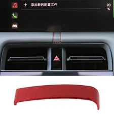 Aluminum Red Instrument Display Strip Accessories Cover For Porsche Taycan 20-23