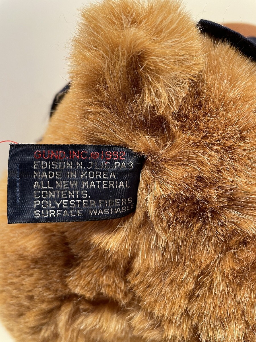 Lands End By Gund Big Daddy Bear with Hat Suit and Glasses