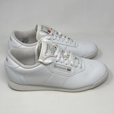Reebok Classic Princess Shoes Womens W Wide White Leather