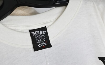 90s USA製 Bad Boy Club Tank Top Vintage 1990s BAD BOY CLUB Made in America T-Shirt Med *BLEM