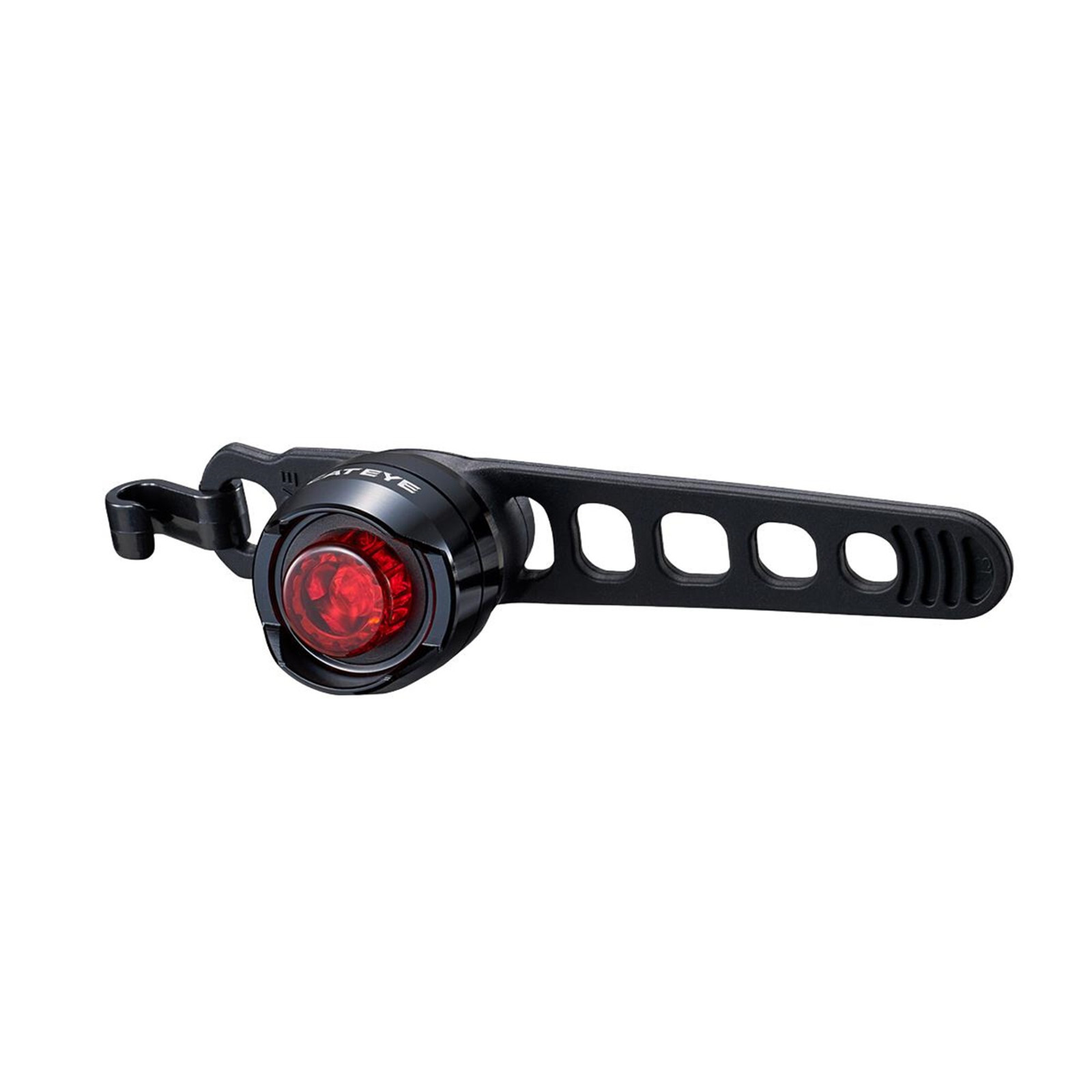 Cateye Orb Rechargeable Rear Bike Light Polished Black