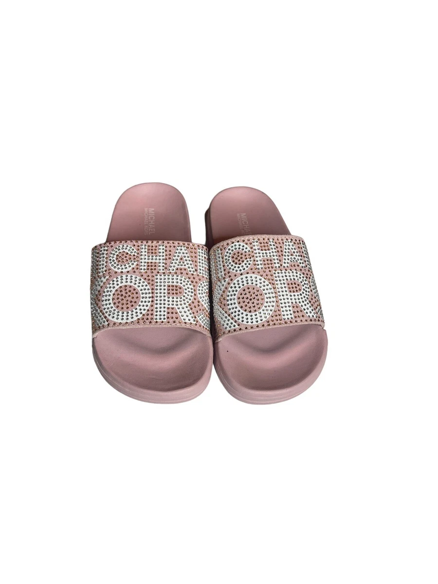 Girls michael kors slides sales